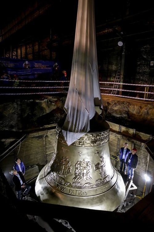 Oto Vox Patris, największy dzwon na świecie. Jego współtwórcą jest firma ze Śląska, materiały prasowe